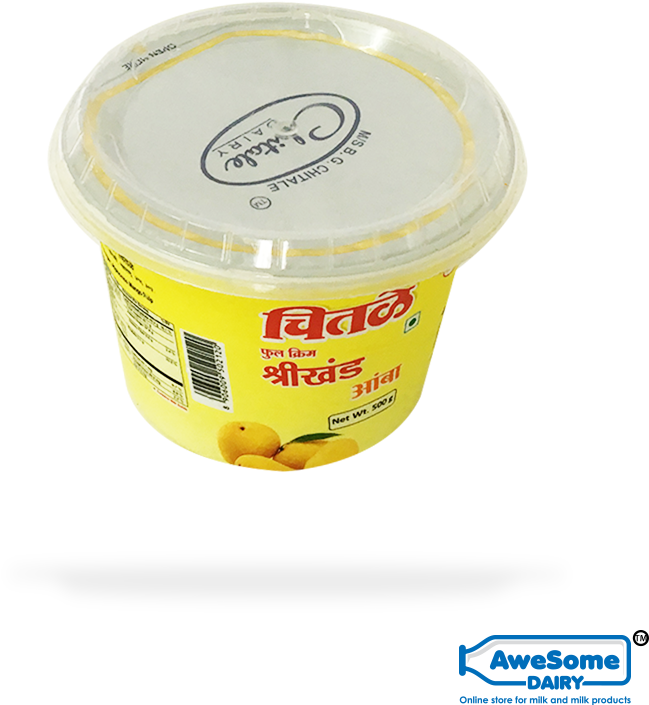 Chitale Mango Shrikhand 500gm Online On Awesome Dairy - Chitale Shrikhand (800x800)