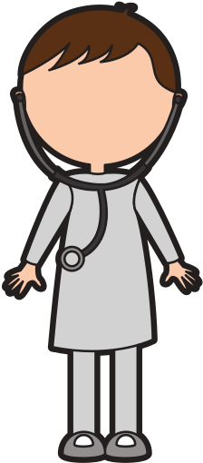 Male Doctor Avatar Character - Cartoon (550x550)