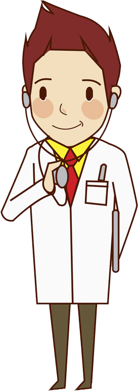 Physician Cartoon Clip Art - Doctor Cartoon Png (600x780)