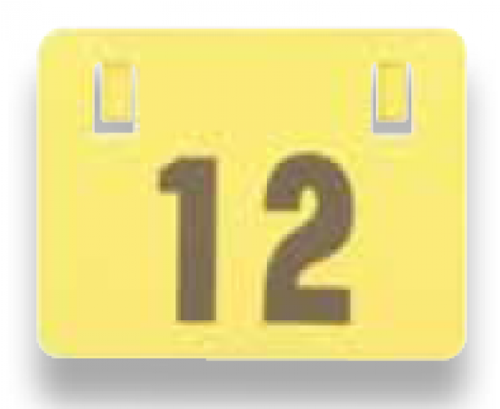 Irripod Fence Sign - Number (736x460)