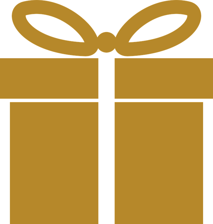 Fiesta Anniversary Cliparts 6, Buy Clip Art - Gold Gift Icon Png (685x720)