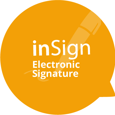 Electronic Signature Speech Bubble Insign Elektronischer - Electronics (400x402)