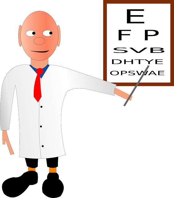 Eye, Doctor, Cartoon, Free, Check, Medical, Sight - Doctor Clip Art (562x640)