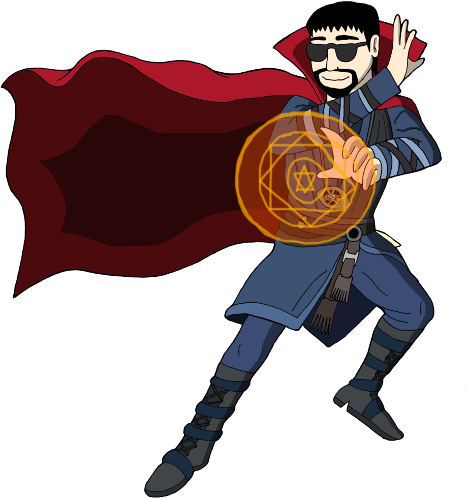 Doctor Strange T-shirt Superhero Male Oshtur - Illustration (1024x1032)