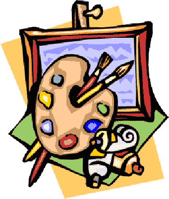 The Free Press Wv - Art Class Clipart (341x400)