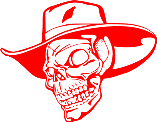 Skulls With Cowboy Hats (512x512)