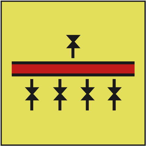 Water Spray System Valves Imo Sign - External Water Spray System (600x600)