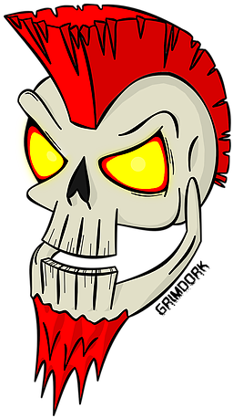 Vector Art By Grimdork - Punk Rock (348x464)