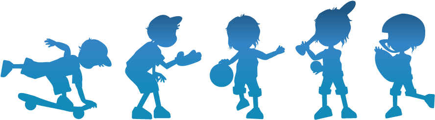 Free Custom Mouth Guard For Sports - Sports Figures Kids (900x250)