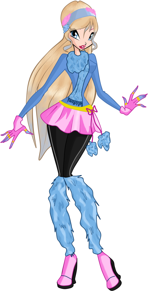 Syrena Winter Outfit By Clamychan9229 - Winx Club (644x1241)