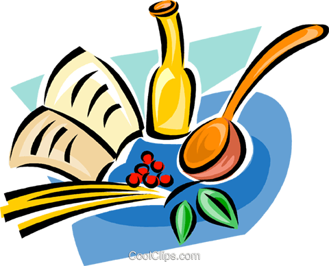 Cooking Supplies Royalty Free Vector Clip Art Illustration - Clipart De Cozinha (480x388)