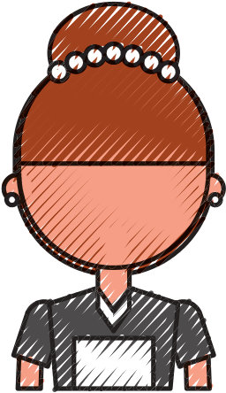 Housekeeper Avatar Character Icon - Ama De Llaves Dibujo (550x550)