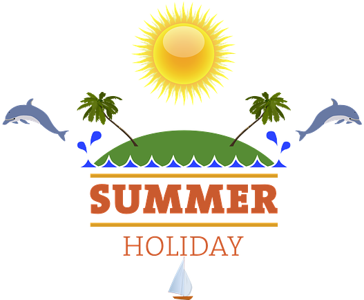 Clip Art Vacanze Estive - Summer Holiday Png (640x471)