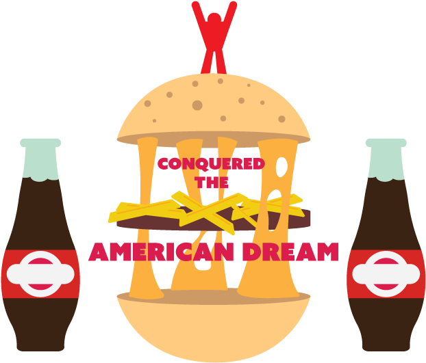 Playful, Professional, Fast Food Restaurant T-shirt - Illustration (751x793)