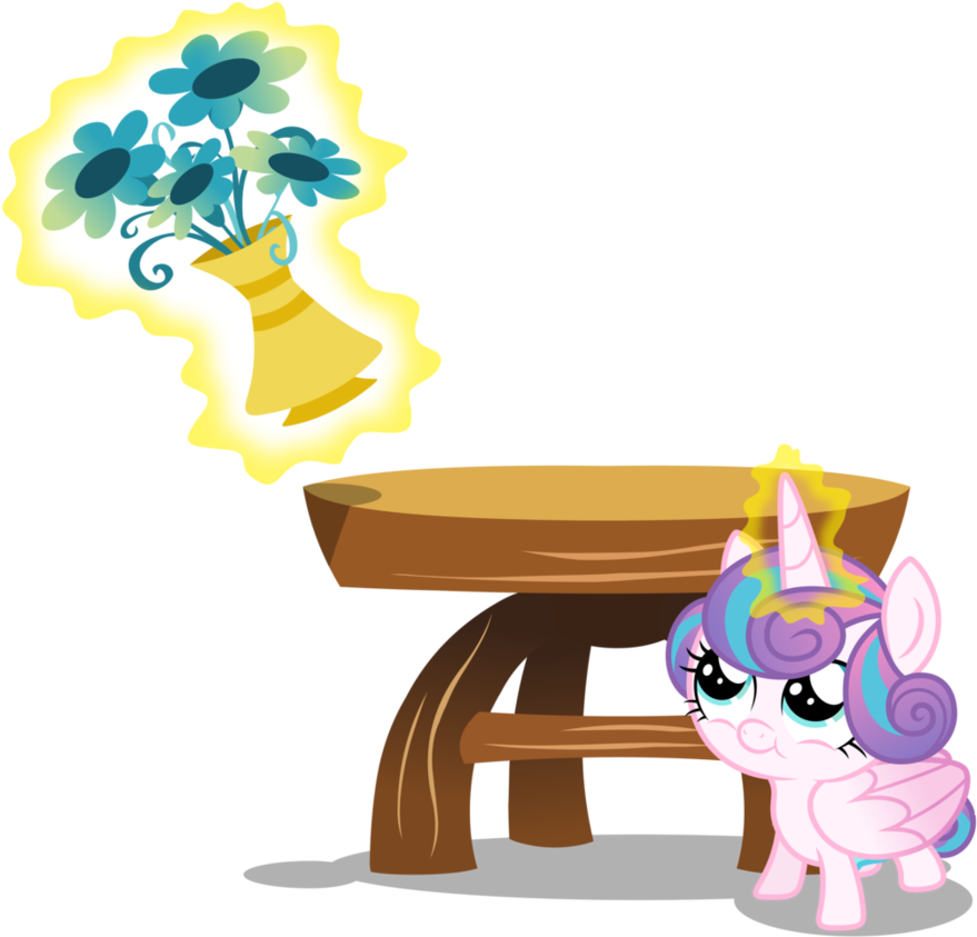 Flurry W Vase 2 By Grievousfan - Cartoon (896x891)