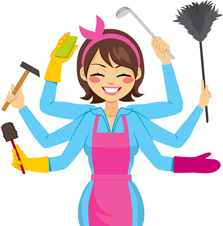 Hiring A New Helper Can Be Tough - Mom Clipart (800x800)