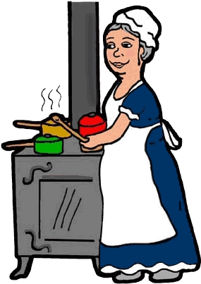 Pioneer Woman Cooking Clip Art (300x425)