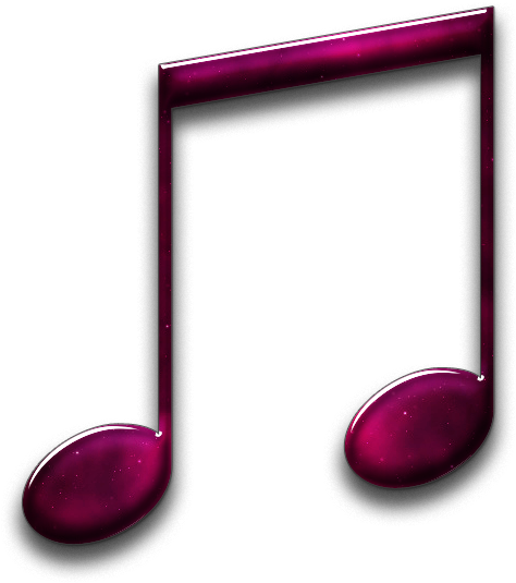 Music Note Icon - Neon Music Notes Transparent (600x600)