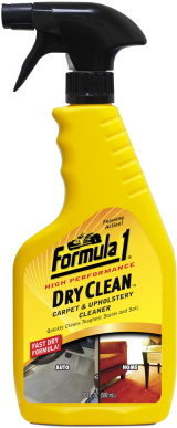 Dry Clean™ Carpet & Upholstery Cleaner - Formula 1 Carpet & Upholstery Cleaner (400x400)