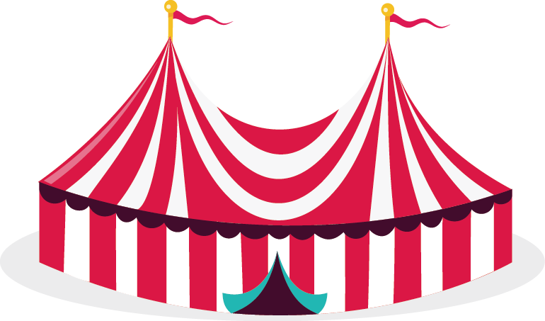 Circus Illustration - Circus Tent - Circus Png (770x453)