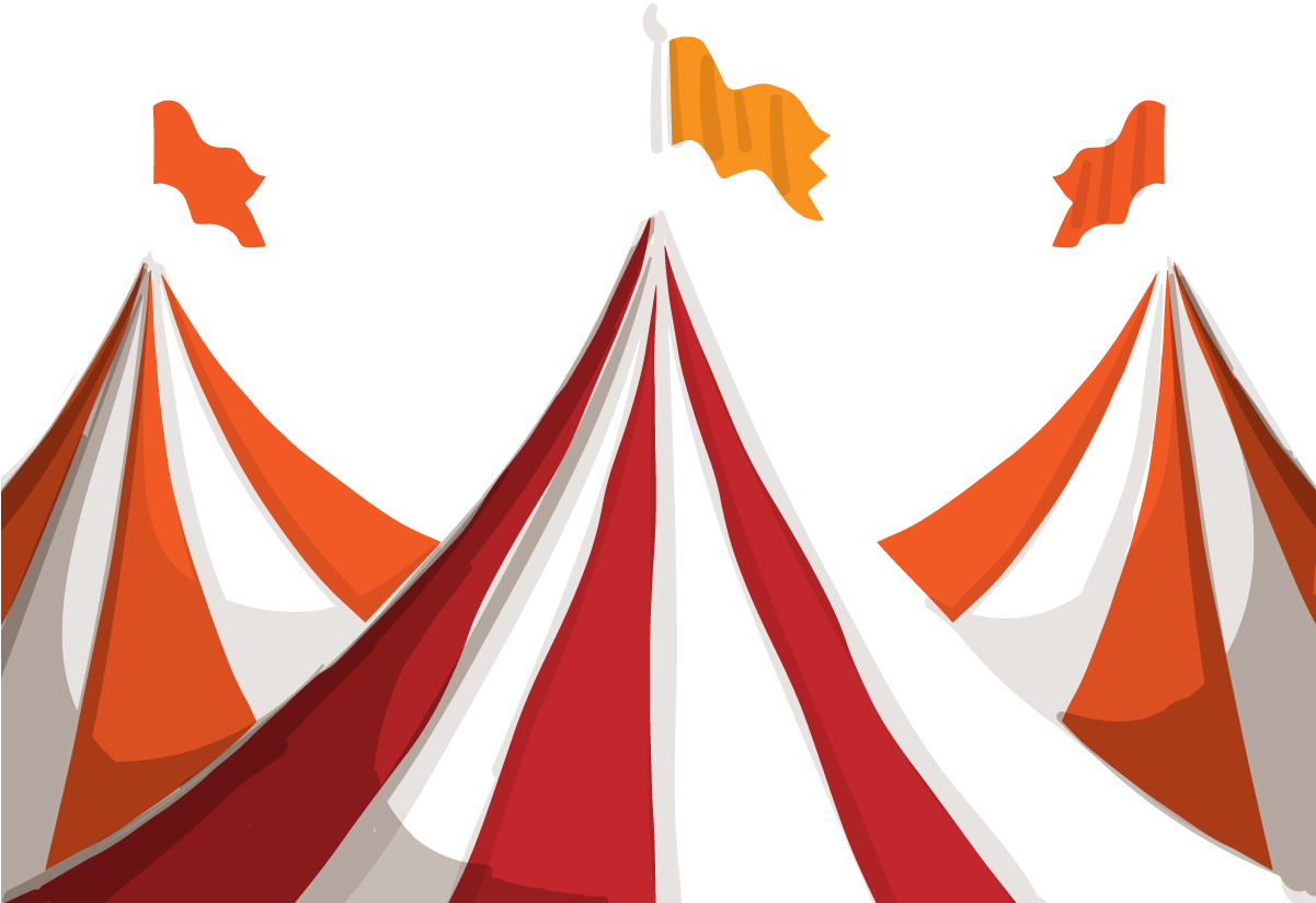 Circus Tent Carpa - Circus (1200x1200)