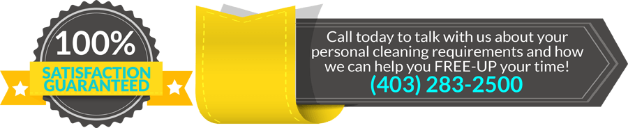 Call For A Free Calgary House Cleaning Cost Estimate - A Maid For A Day (900x184)
