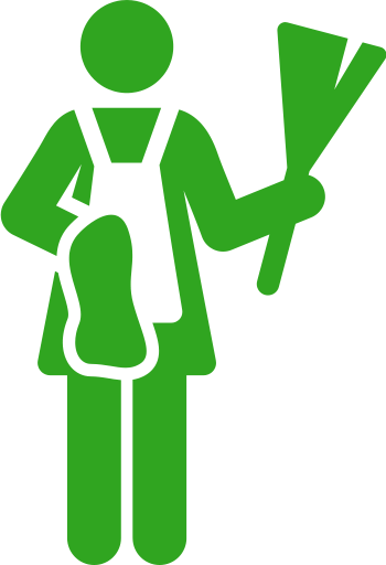 Услуги Домработницы - Services Maid Icon (350x512)