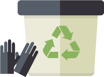 Http - //www - Quicklymaid - Com/services/ Our Special - Recycle Stencil (424x400)