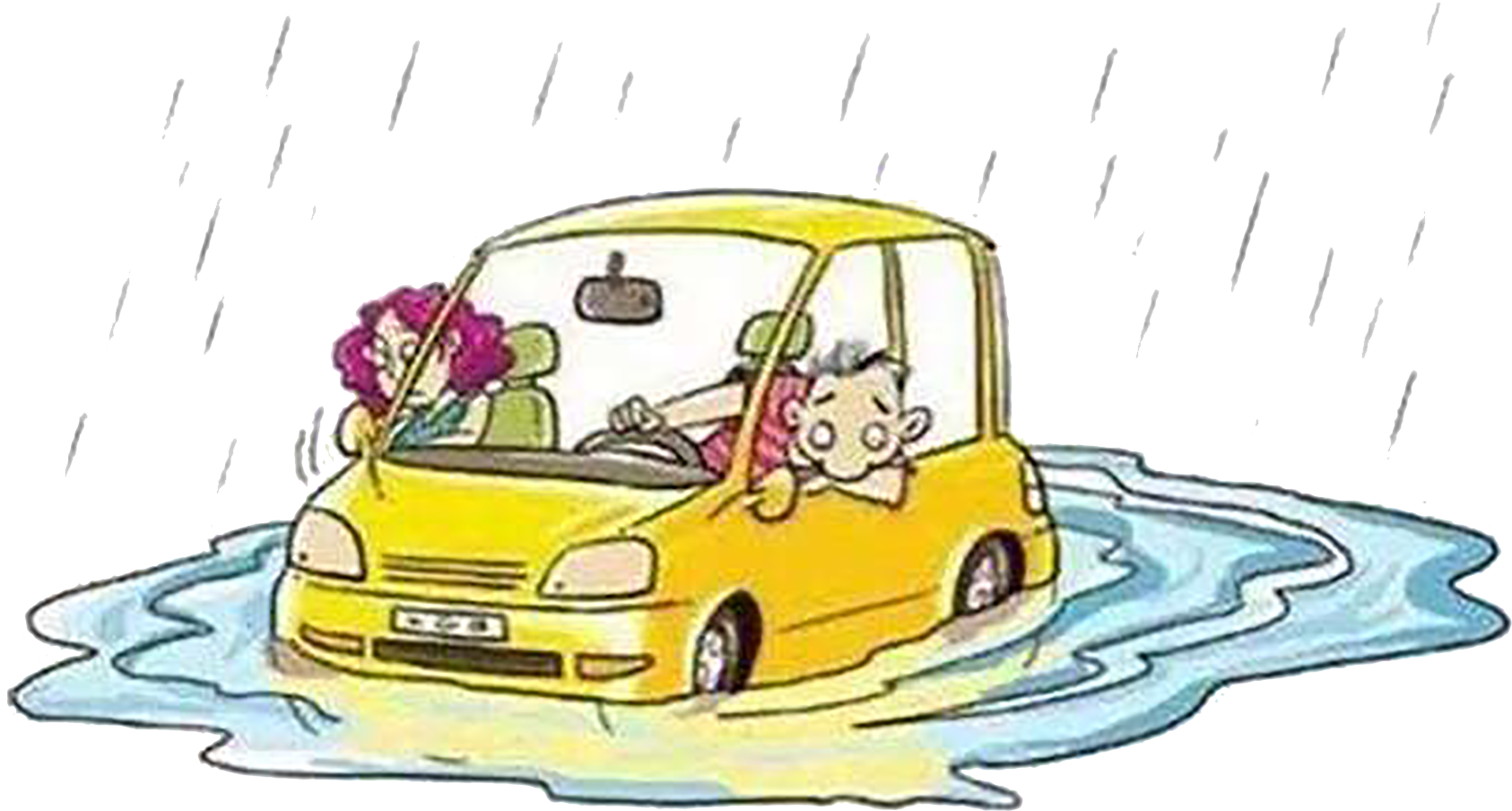 Car Rain Vehicle Insurance Cloudburst Traffic Collision - Car Rain Vehicle Insurance Cloudburst Traffic Collision (1719x984)