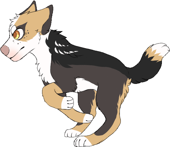 Running Dog Animated Gif (651x516)