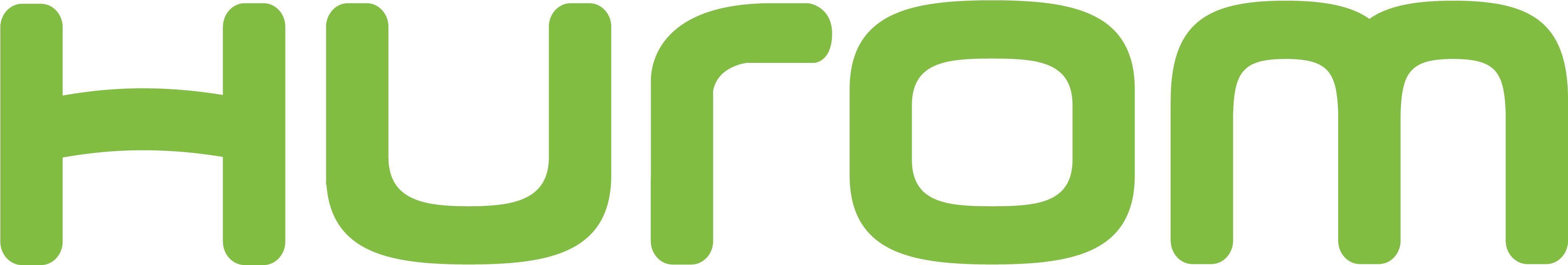 Welcome - Hurom Logo Png (4500x1000)