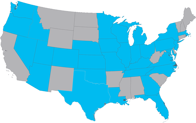 We Hope You Enjoy Our House Cleaning Services As We - Usa Map Vector Png (863x554)