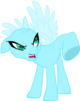 Alicorn, Angry, Artist - Deviantart Mlp Movie Base Tempest (420x420)
