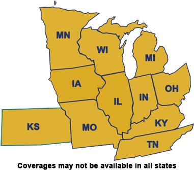 We Offer The Family Fun Program Insurance In The Following - Illinois (400x351)