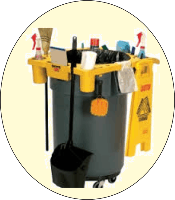As Which Tools To Use To Professionally Vaccuum The - Custodial Cart (563x642)