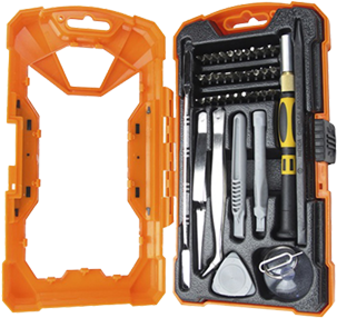 Tools & Cleaning Products - Sprotek Essential Consumer Electronic Toolkit. (500x500)