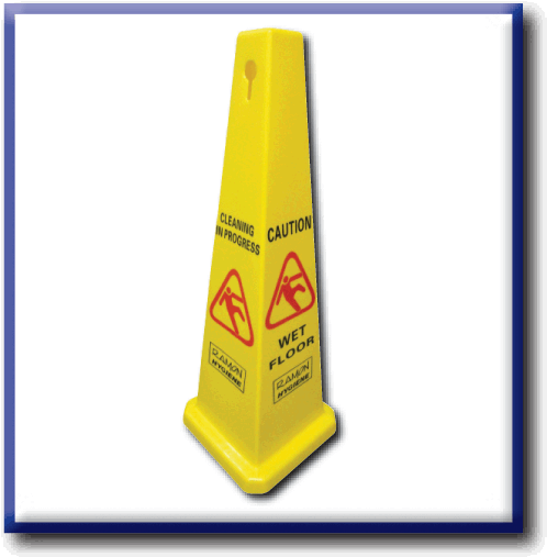 Wet Floor Signs - Plastic (591x591)
