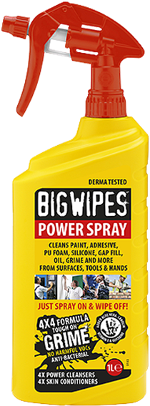 Industrial Bio Power Spray 1litre - Big Wipes Power Spray (578x578)