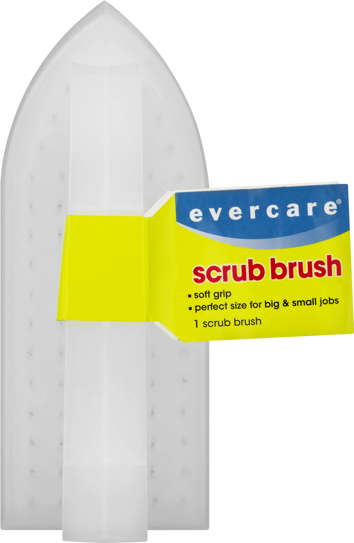 Evercare Scrub Brush 1 0 Ct Best Cleaning Tools - Label (1800x1800)