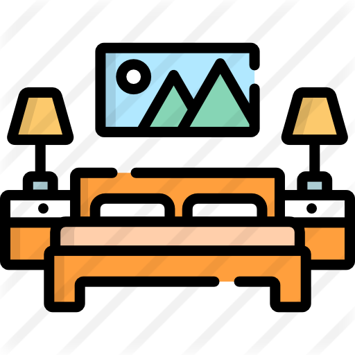 Bedroom - Bedroom Icon (512x512)