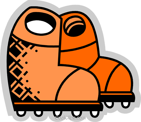 Hiking Boots Royalty Free Vector Clip Art Illustration - Hiking Boots Royalty Free Vector Clip Art Illustration (480x417)