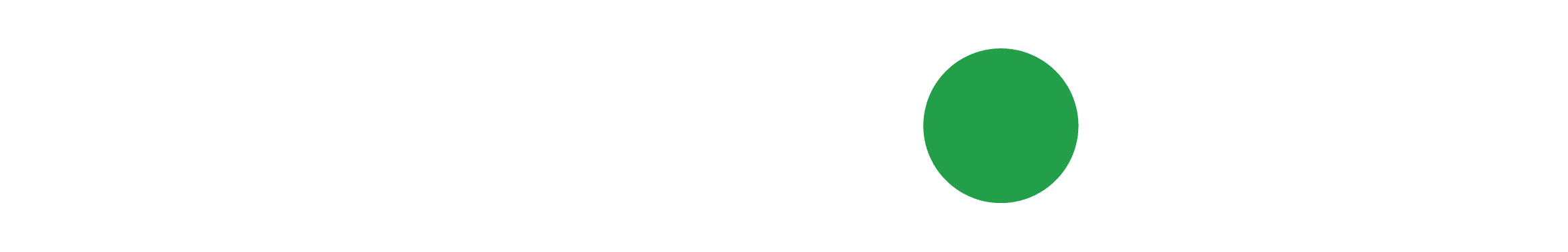 Getbold White Logo - Getbold - T-shirt Printing & Embroidery (2327x375)