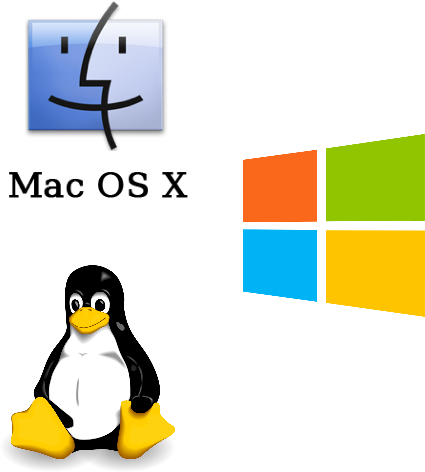 Cross Platform - Windows Server Y Linux - (1736x1925) Png Clipart Download