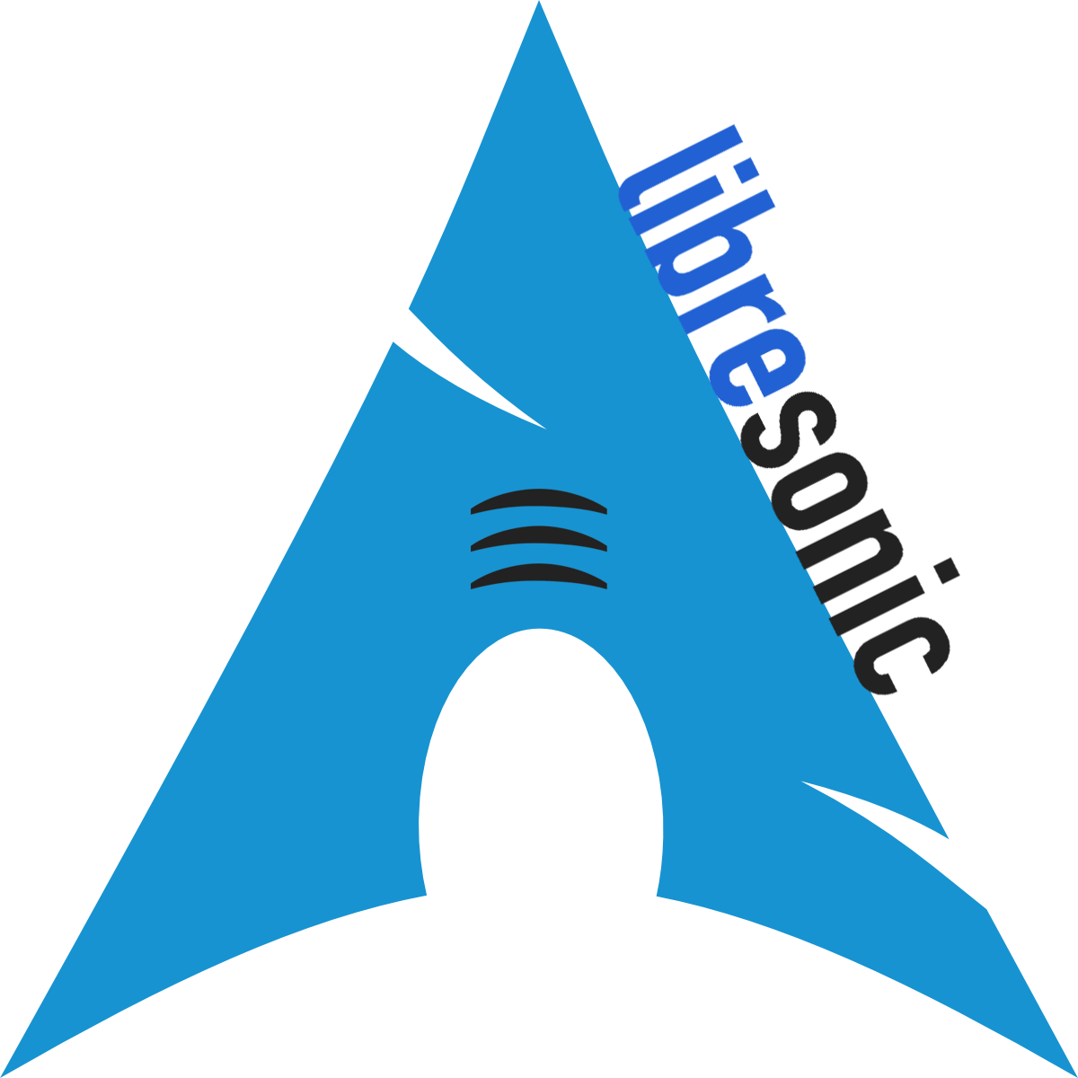 Libresonic Arch Linux Logo - Linux (1200x1200)
