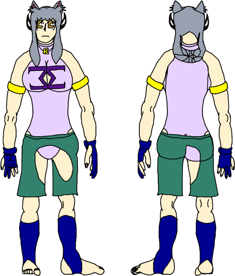 Chisa's Wrestling Outfit By Kakuepsilon - Cartoon (835x956)