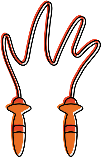 Jump Rope Fitness Or Sport Related Icon Image - Graphics (550x550)