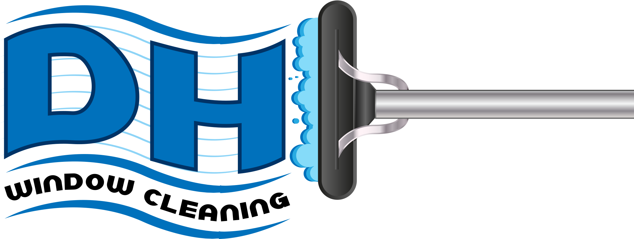 Home Dh Window Cleaning - Window Cleaning Logo (2177x831)