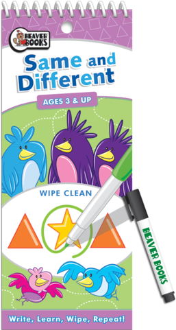 Same And Different - Tall Wipe-clean: Same And Different (375x480)