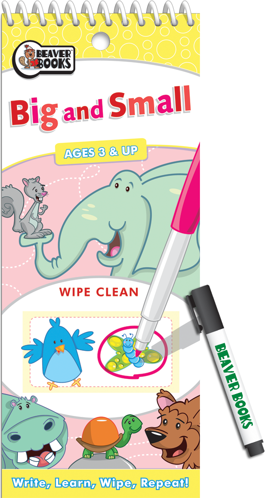 Big And Small - Wipe Clean Big And Small By Alisa Balwin 9781770662162 (800x1024)