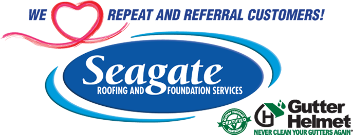 Refer Gutter Helmet And Seagate Roofing And Foundation - Rain Gutter (705x292)